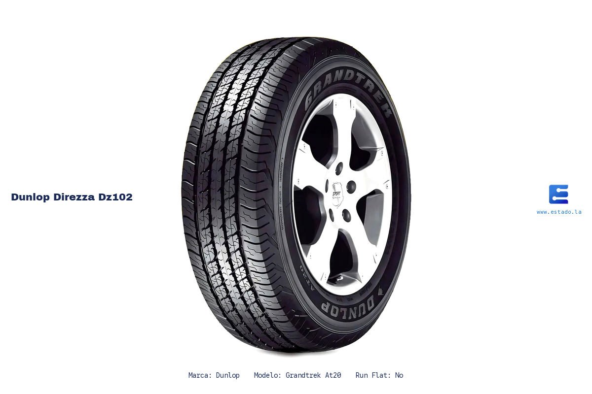 Ficha tecnica Dunlop direzza dz102