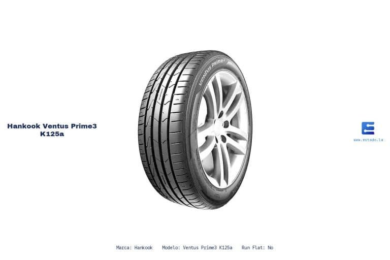 Ficha técnica Hankook ventus prime3 k125a